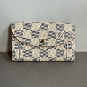 Louis Vuitton Pochette Solo Damier Azur Pouch *BELT NOT INCLUDED*